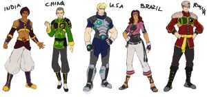 crop circle warriors design