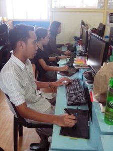 Artists using Tablets