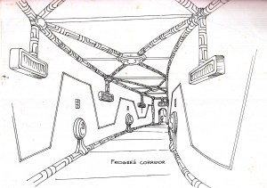 Frogee Ship Corridor