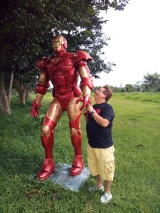 011 Iron Man Statue at Hacienda de Naga