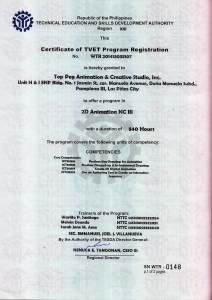 2D Animation NCIII COPR page 1