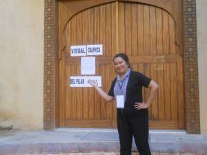 Grace at Assessment venue