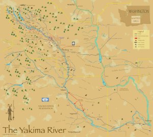 Yakima River Map