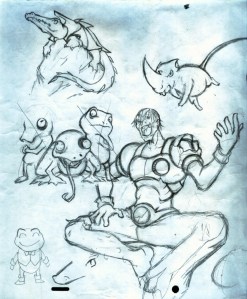 MZ Frog Gator Rat Concepts 1